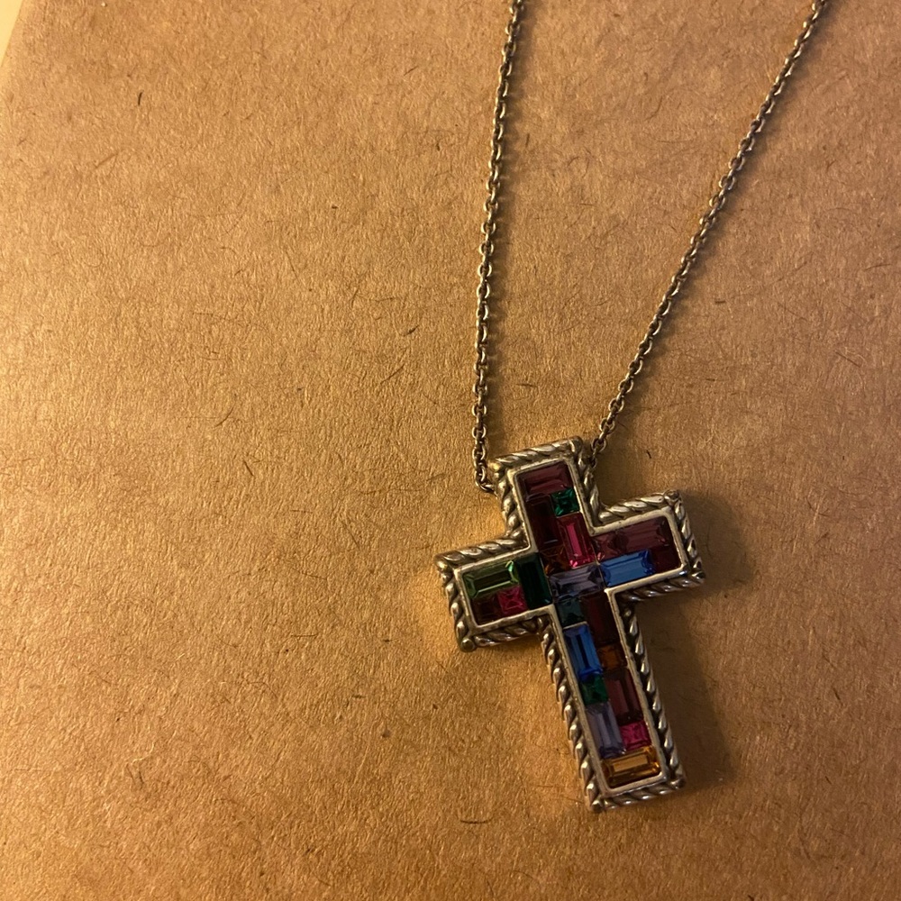 Brighton cross necklace